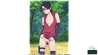 Naruto Family Vacation ep 6 Helping Sarada in Training