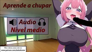 JOI CEI - Tutorial para mamadas nivel medio.