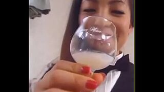 Japanese Waitress Blowjobs And Cum Swallow