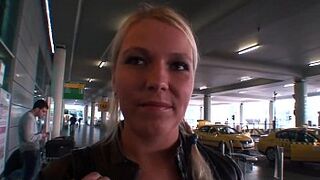 Adorable czech babe fucks for money