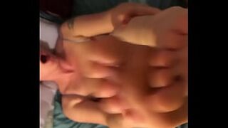 Babysitter fucks her boss feet in the air POV and enjoys a thick dick